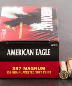 Buy 50rds 357 Mag Federal American Eagle 158gr. Jacketed Soft Point Ammo Online