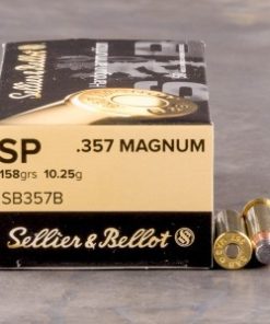 Buy 50rds 357 Magnum Sellier & Bellot 158gr. SP Ammo Online