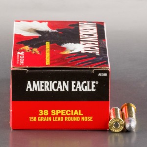 Buy 1000rds 38 Special Federal American Eagle 158gr. LRN Ammo