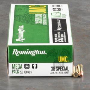 Buy 1000rds 38 Special Remington UMC 130gr. MC Ammo Online