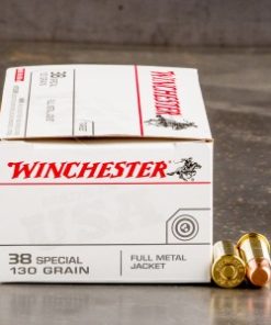 Buy 500rds 38 Special Winchester USA 130gr. FMJ Ammo Online