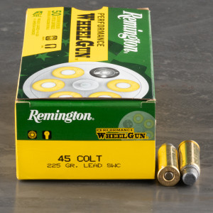 Buy 500rds 45 Long Colt Remington Performance WheelGun 225gr. LSWC Ammo Online
