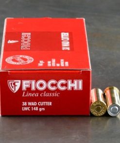 Buy 50rds 38 Special Fiocchi 148gr. Lead Wadcutter Ammo Online