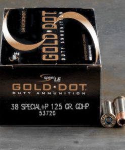 Buy 50rds 38 Special +P Speer LE Gold Dot 125gr. JHP Ammo Online