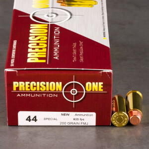 Buy 50rds 44 Special Precision One 200gr. FMJ Ammo Online