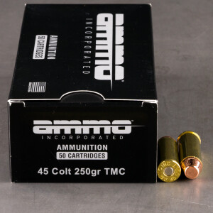 Buy 50rds 45 Long Colt Ammo Inc. 250gr. TMJ Ammo Online