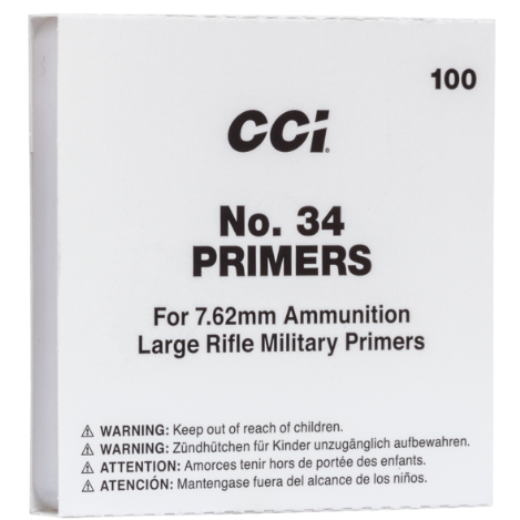 Buy CCI #34 7.62mm Military Primers Online